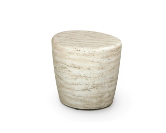 Mesa auxiliar Organic Travertine