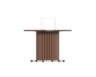 Mesa bioetanol exterior TABLE CORE 400 SLIM cuarzo sintético
