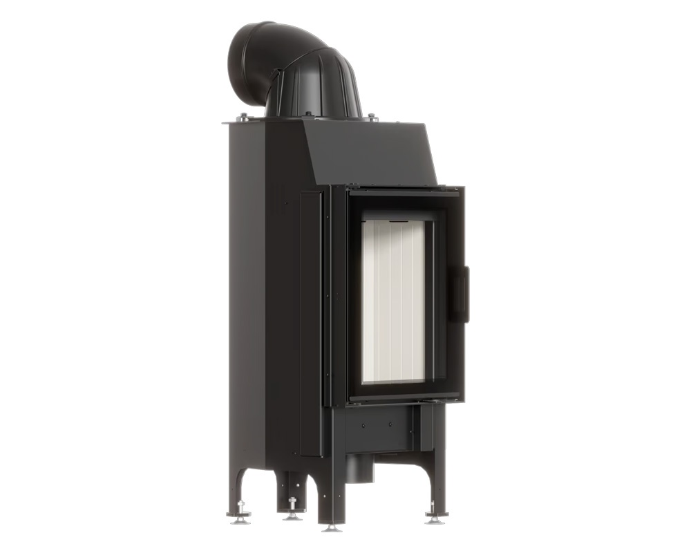 Chimenea de leña NADIA 8 Frontal (Puerta lateral)