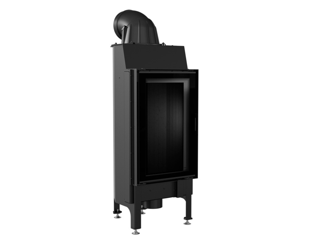 Chimenea de leña NADIA 9 Frontal (Puerta lateral)