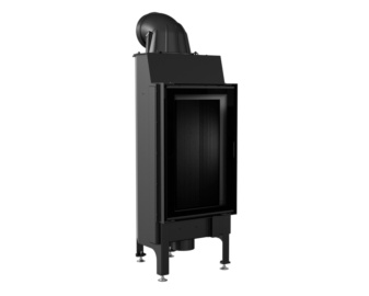 Chimenea de leña NADIA 9 Frontal (Puerta lateral)