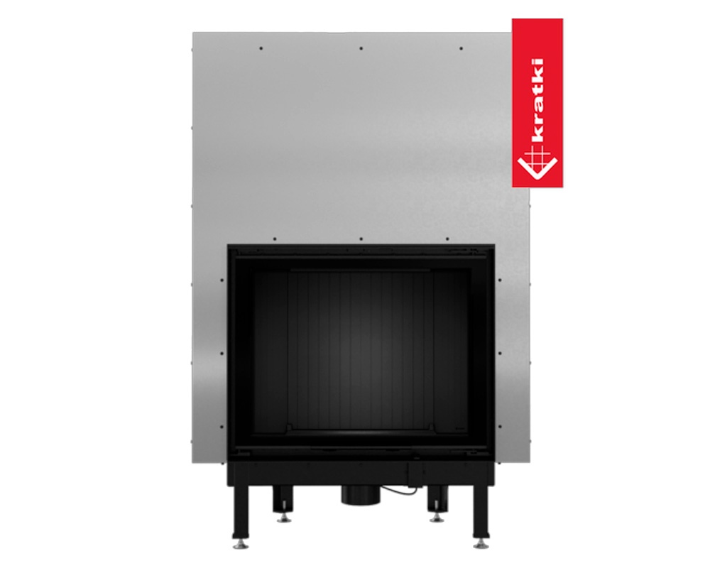 Chimenea de leña NADIA 13 frontal (Puerta guillotina) 1