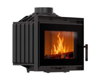 Chimenea de leña NEL DECO (Puerta lateral)
