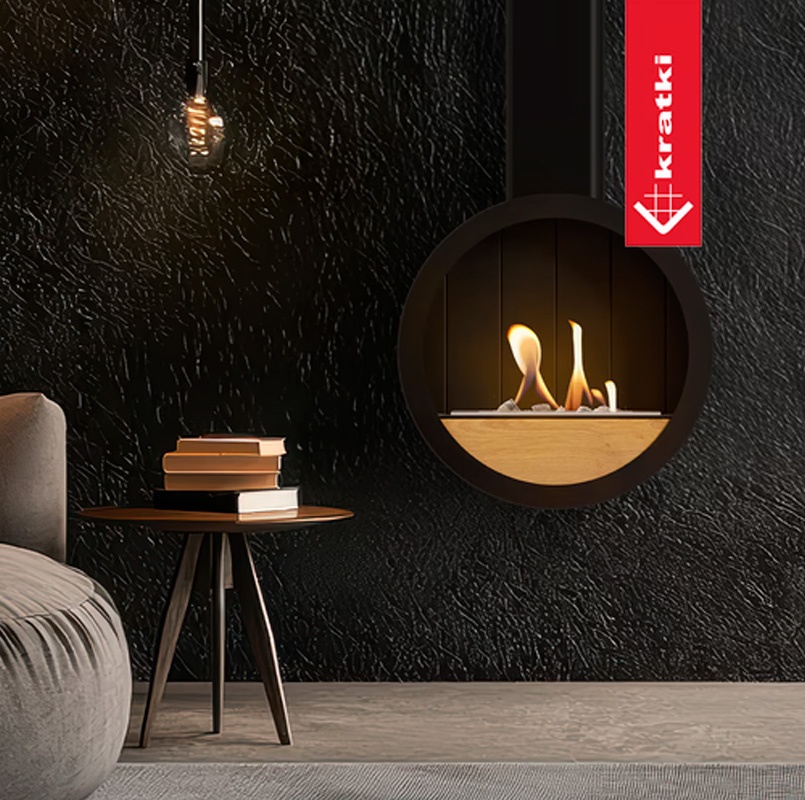 Chimenea de bioetanol ORBIO HANG de pared