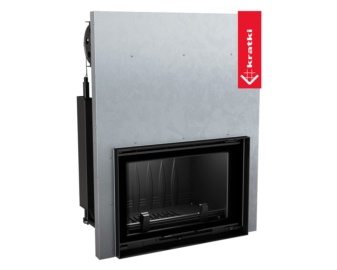 Chimenea de leña OLIWIA DECO (Puerta guillotina)