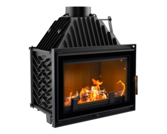 Chimenea de leña OLIWIA DECO (Puerta lateral)