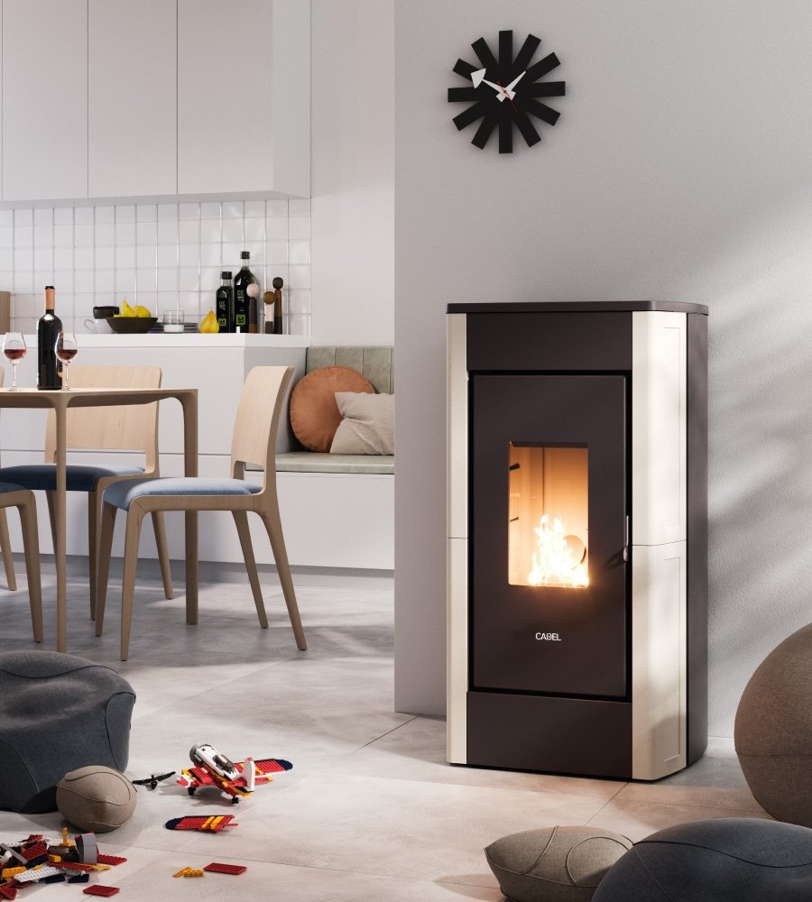Estufa de pellet PERLA 7kW 2
