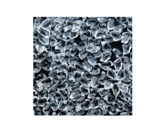 Cristales decorativos transparentes para quemadores