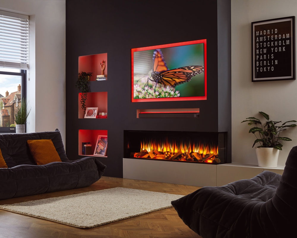 Chimenea eléctrica I1500E smart App