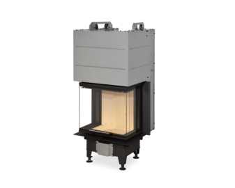 Chimenea de leña HEAT 50/31 doble corner 