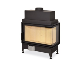 Chimenea de leña HEAT E2 81/40 (esquinero)