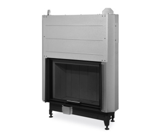 Chimenea de leña HEAT FG 85/63 (Frontal) Interior negro