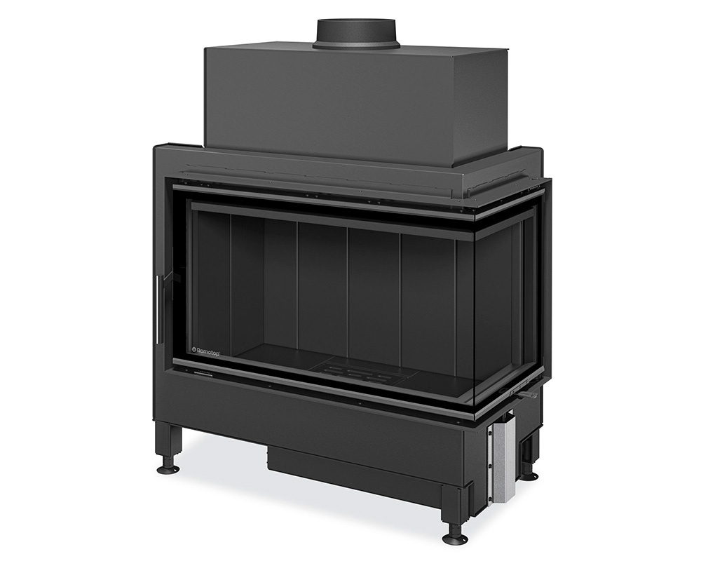 Chimenea de leña HEAT 81.51.40 (Esquinero)-HLSF26/HR4SF26