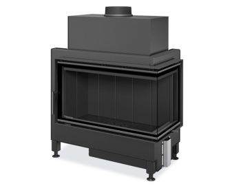 Chimenea de leña HEAT 81.51.40 (Esquinero)-HLSF26/HR4SF26