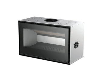 Hogar de leña insertable QBOX 100
