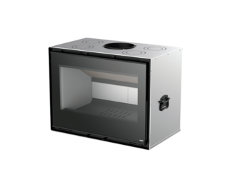 Hogar de leña insertable QBOX 80