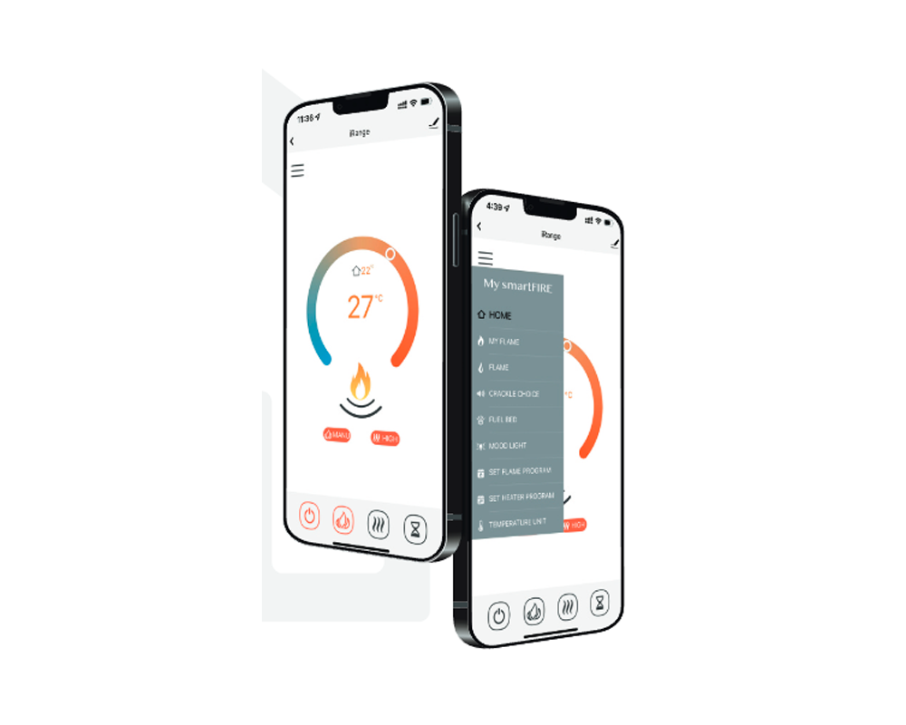 Chimenea eléctrica I1000E smart App