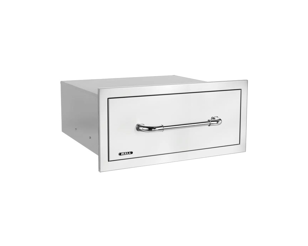 Cajonera ancha inox 304 con relieve