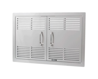 Doble puerta 80 cm ventilada con relieve