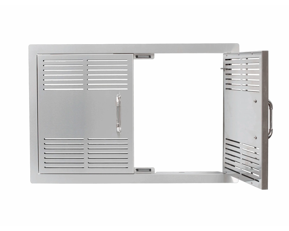 Doble puerta 80 cm ventilada con relieve 1