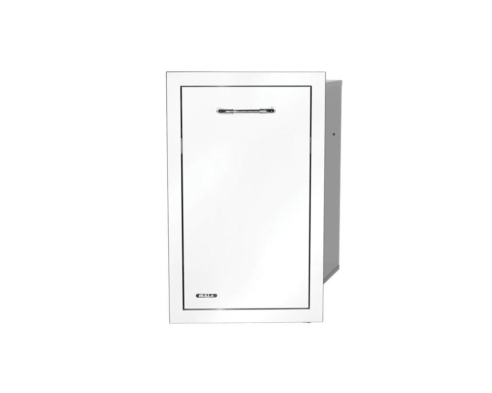 Cajón SLIM para basura con cubo y tapa con relieve