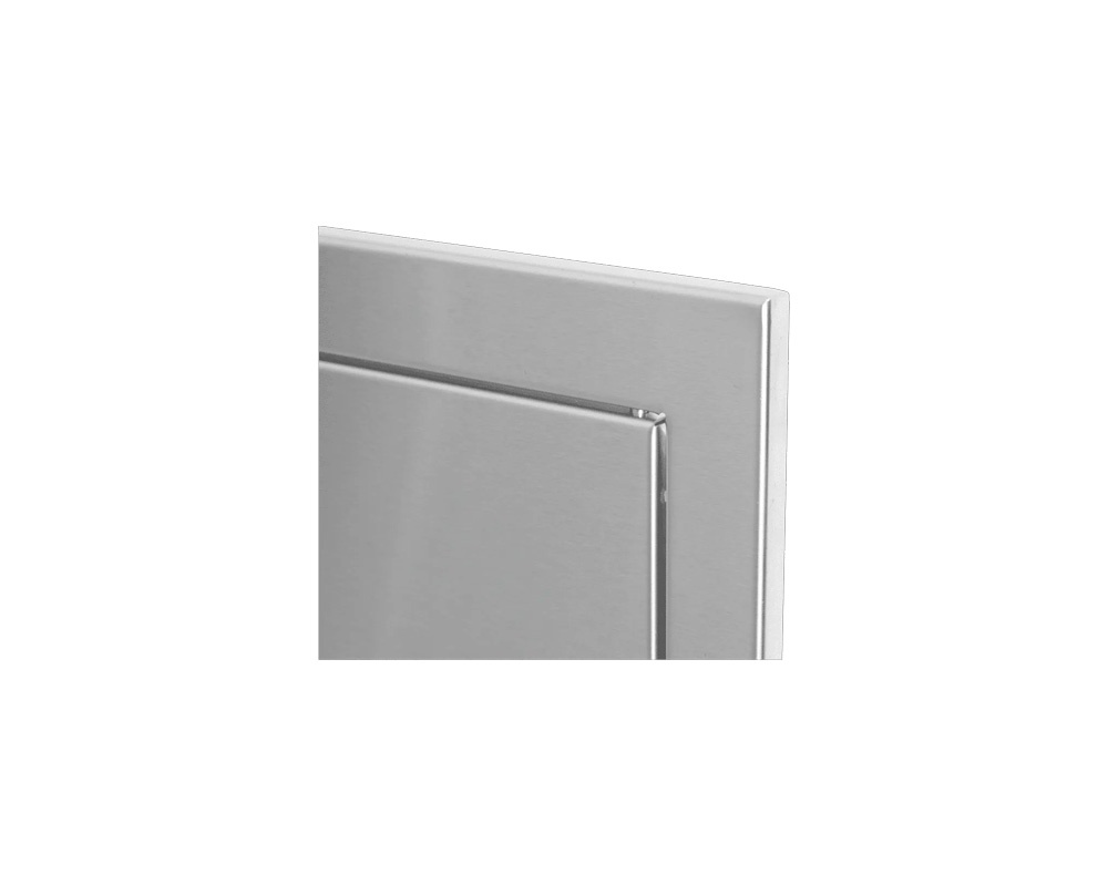 Puerta vertical bisagra derecha con relieve 1