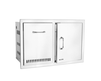 Combo puerta + cajón para bombona con relieve