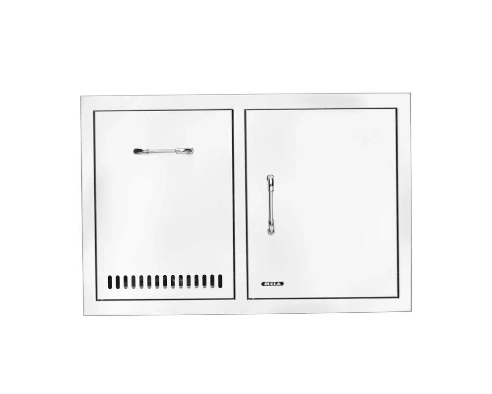 Combo puerta + cajón para bombona con relieve