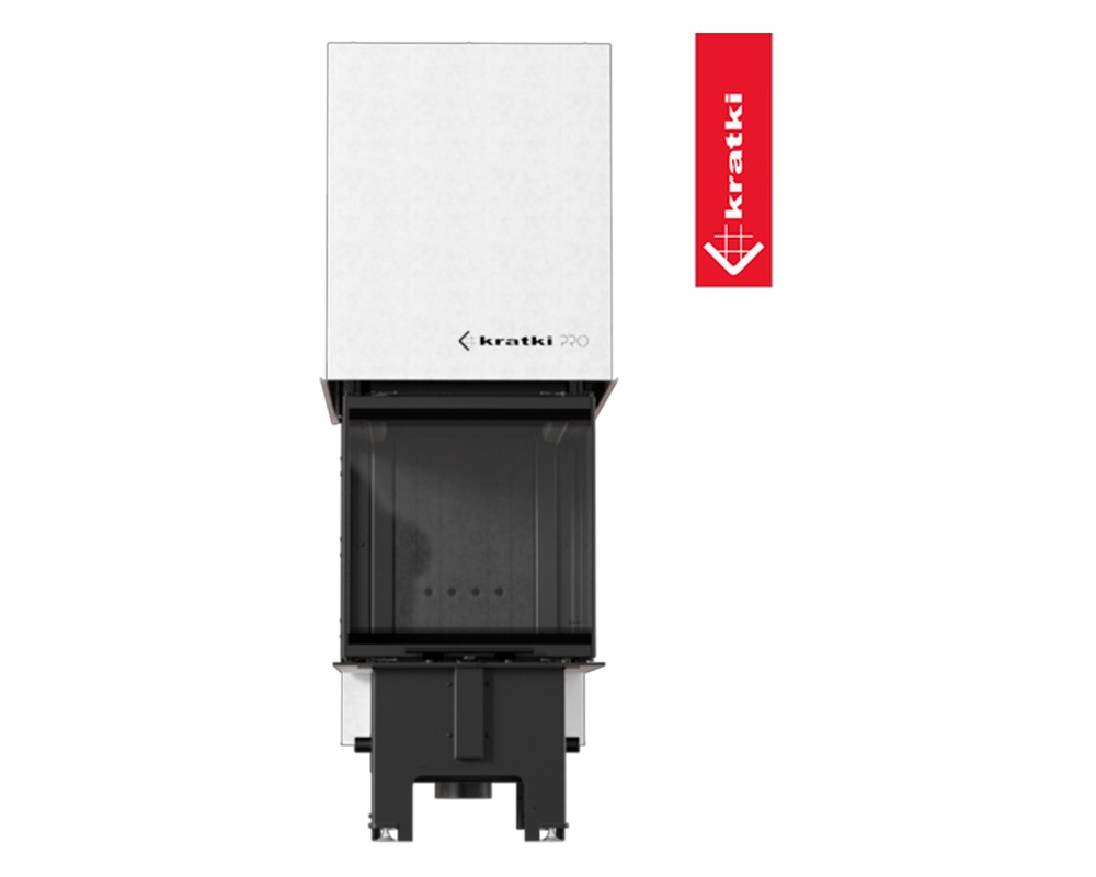 Chimenea de leña REGNOR 500-700 3 caras (Puerta guillotina) 3