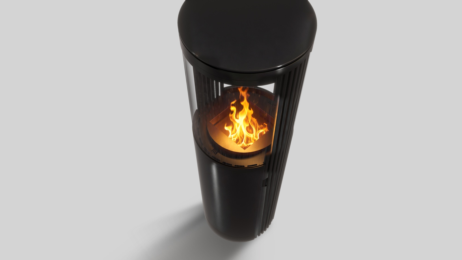 Estufa outdoor gas SIGARO metálica