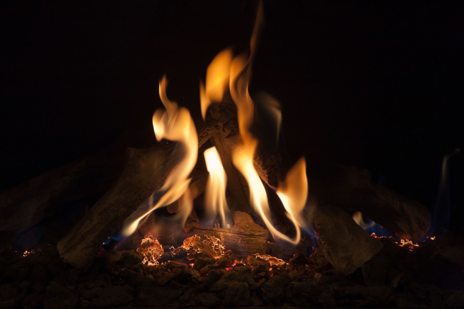 Chimenea de gas TRUE VISION 550V (Frontal) 2