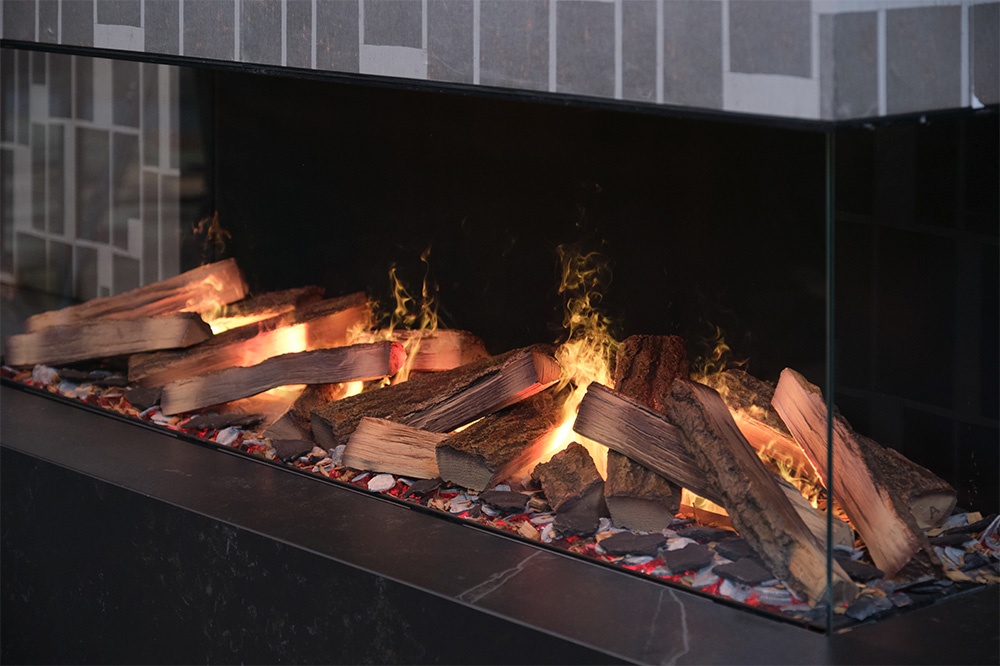 Chimenea eléctrica SENSACION 1300/400 (3 caras) 2