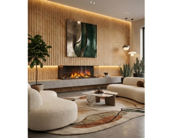 Chimenea eléctrica SENSACION 1300/400 (3 caras)