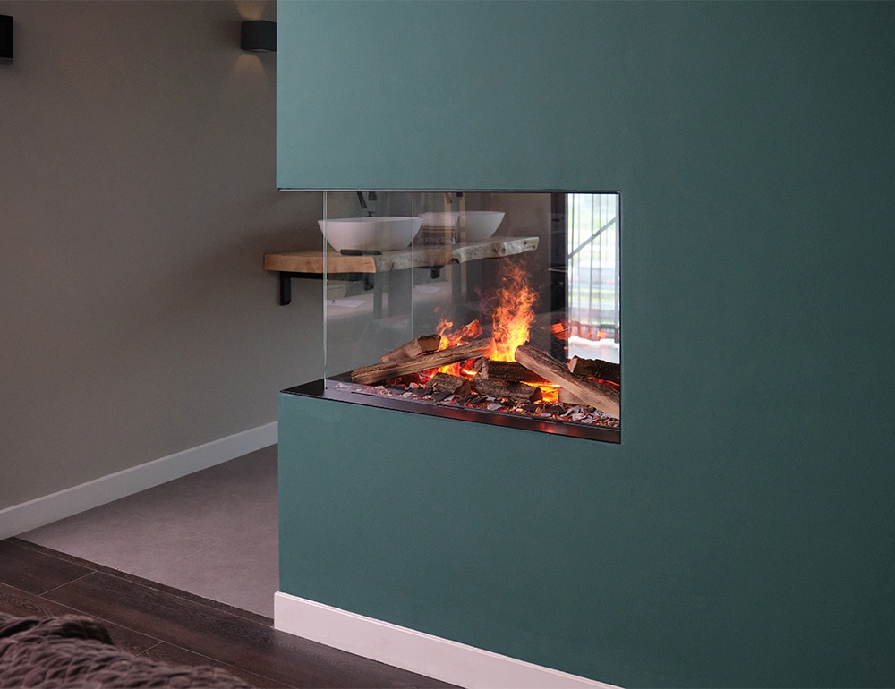 Chimenea eléctrica SENSACION 800/500 (Room divider) 5