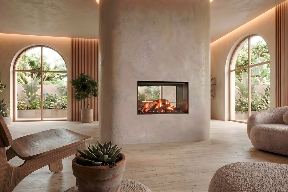 Chimenea eléctrica SENSACION 800/500 (Doble cara) 4