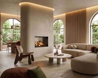 Chimenea eléctrica SENSACION 800/500 (Doble cara)