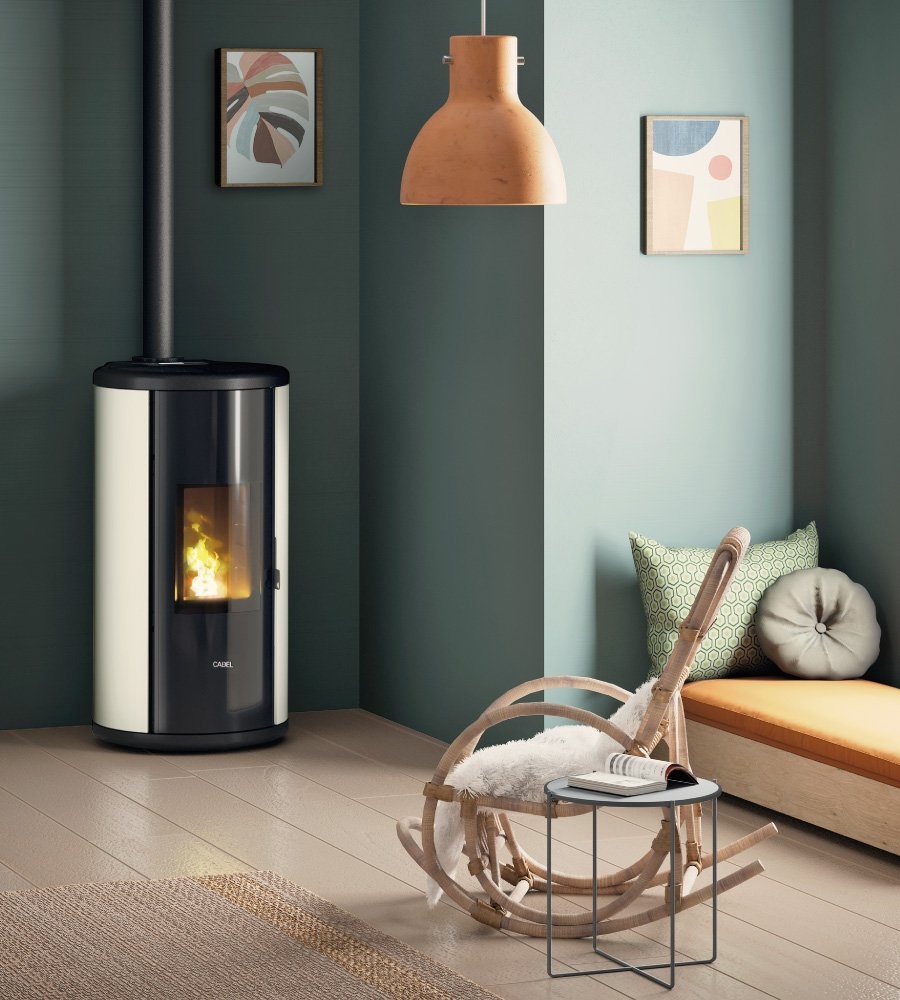 Estufa de pellet SOUND 5kW UP-TWIN 2