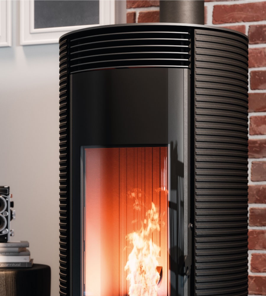Estufa de pellet SPIN PLUS 9kW AIRTECH PS 2