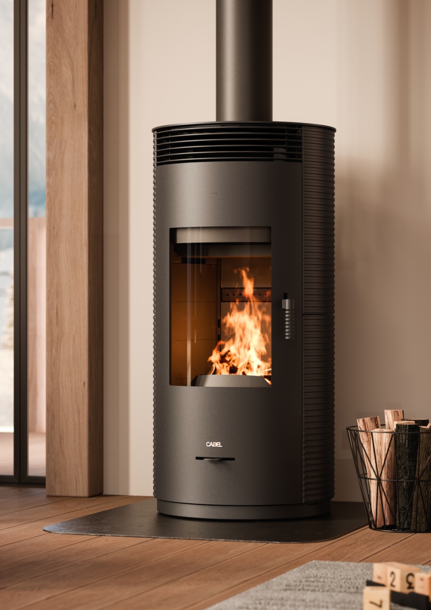 Estufa de leña SPIN 9kW AIR 2