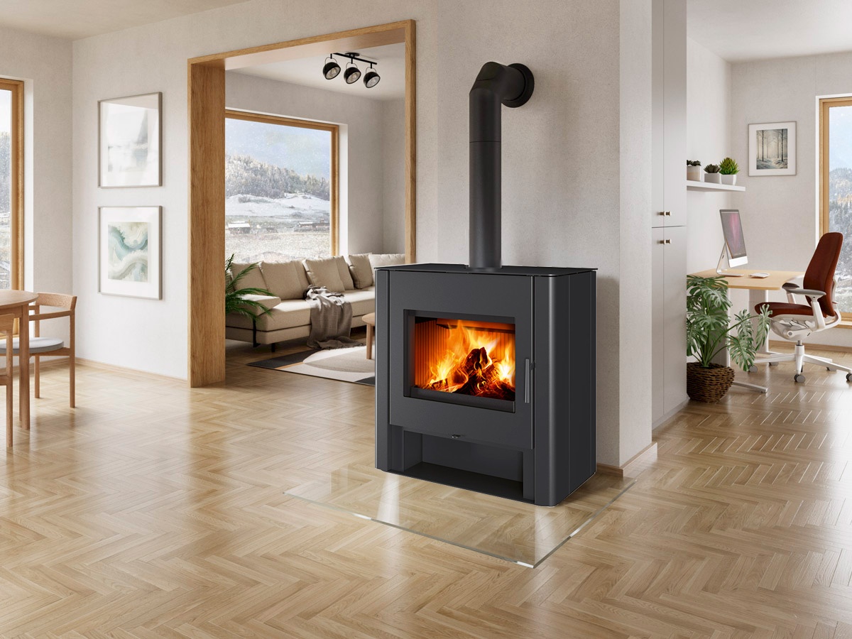 Estufa de leña TELDE 30 metálica 1