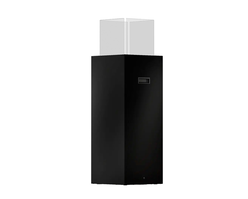 Chimenea de bioetanol TOWER y TOWER MINI negra