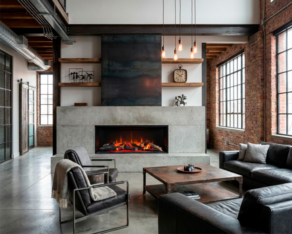 Chimenea eléctrica TRITON VAPOR 1000 4