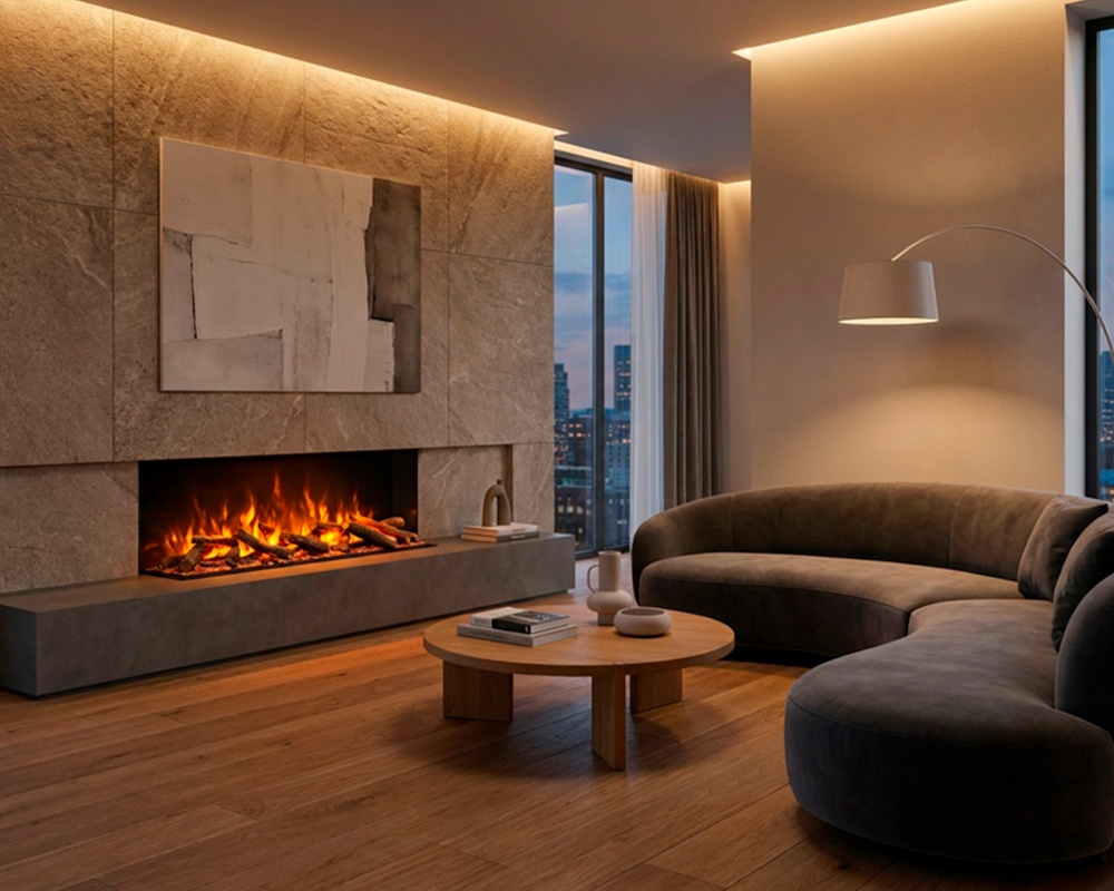 Chimenea eléctrica TRITON VAPOR 1000 3