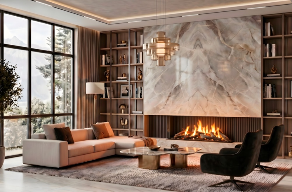 Chimenea eléctrica Triton Vapor 1500