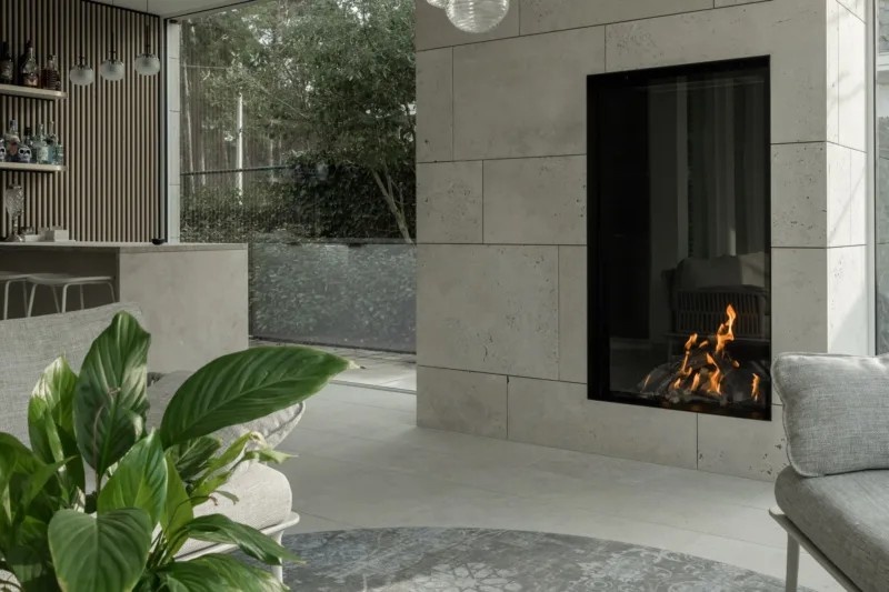 Chimenea de gas TRUE VISION 850VL 2