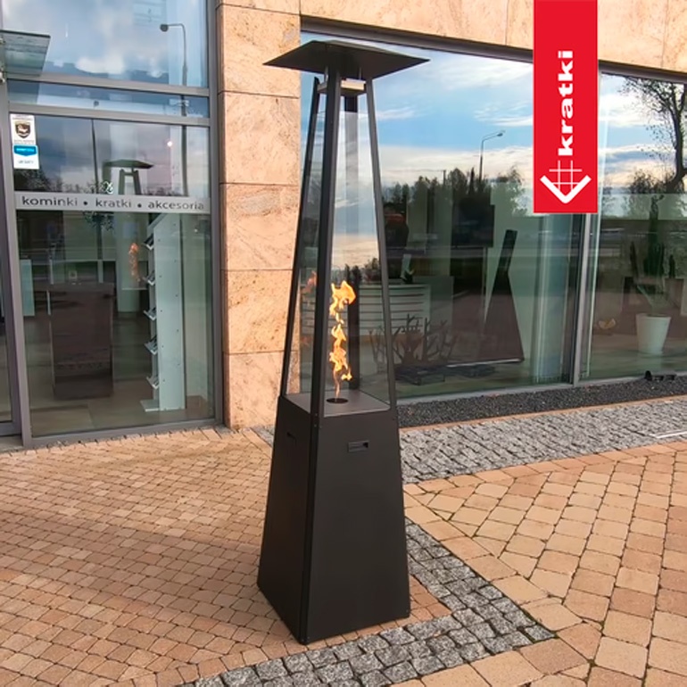 Estufa de exterior UMBRELLA lpg con encendido manual