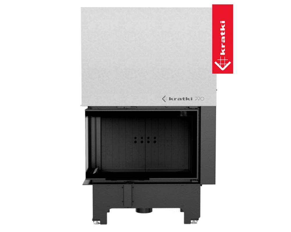 Chimenea de leña VN Esquinero 810-410 (Puerta guillotina) 3