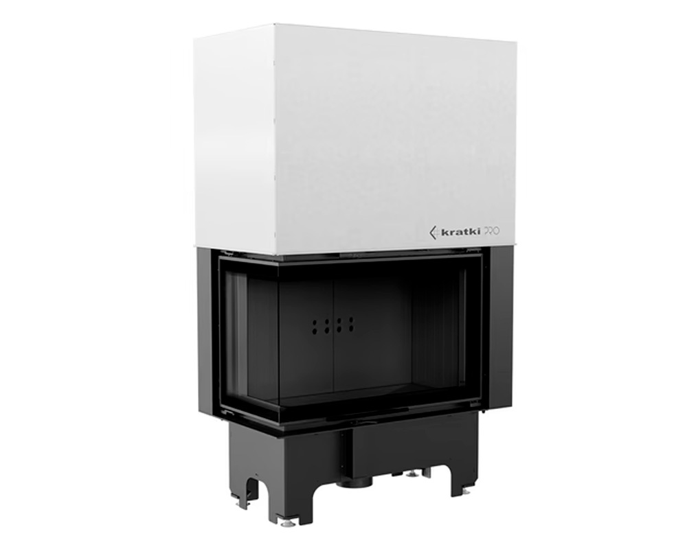 Chimenea de leña VN Esquinero 810-410 (Puerta guillotina)