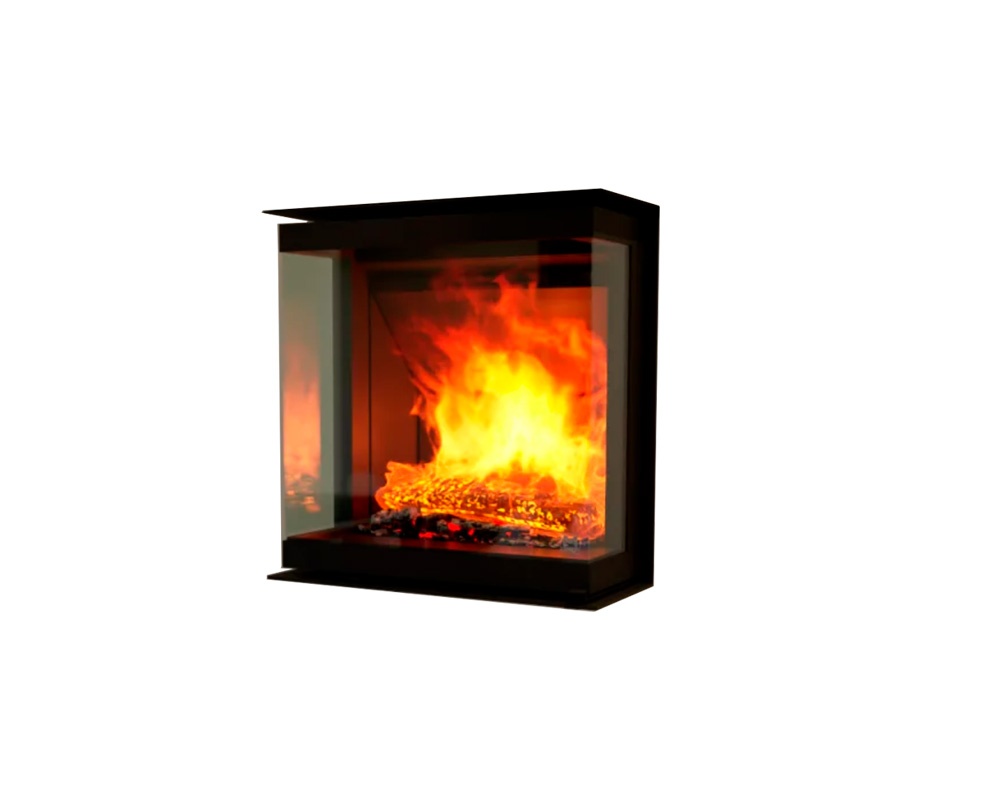 Chimenea de leña VENUS 530 V23 3 caras