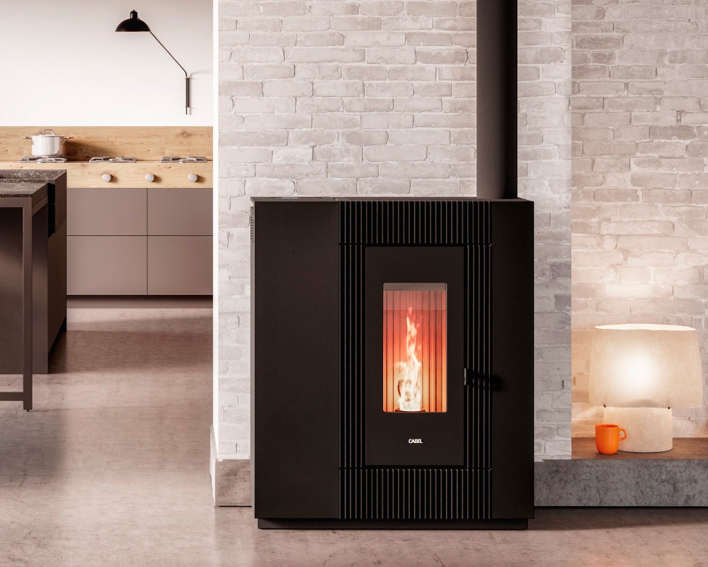 Estufa de pellet VESTA 11 ACL PLUS UP-TWIN
